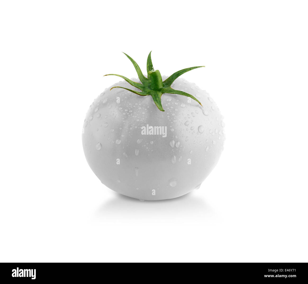 Pomodoro grigio! Concetto creativo, qualcosa di diverso. Foto Stock