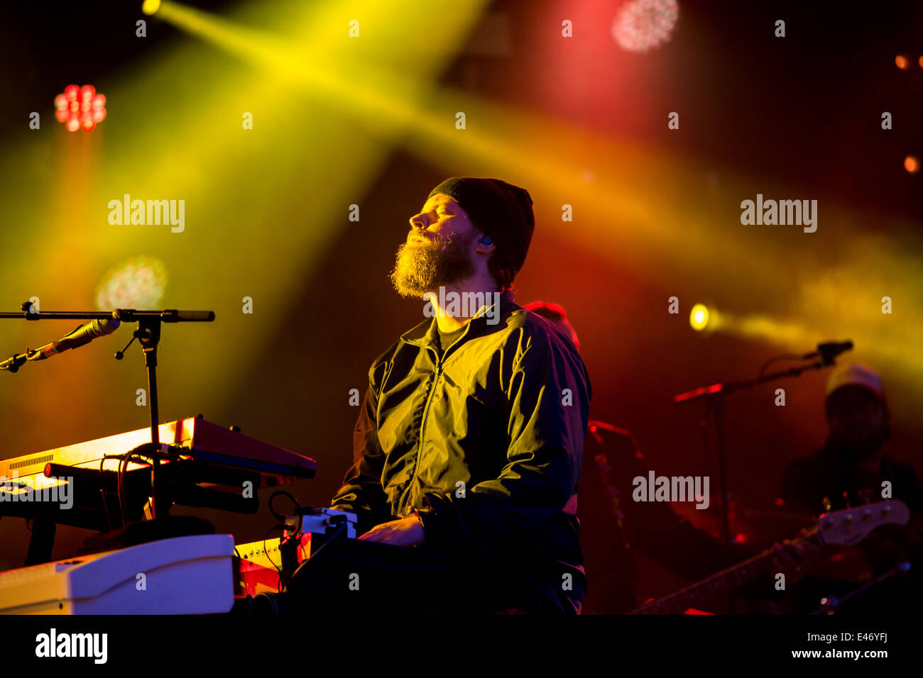 John Grant live al Glastonbury Festival 2014 Foto Stock