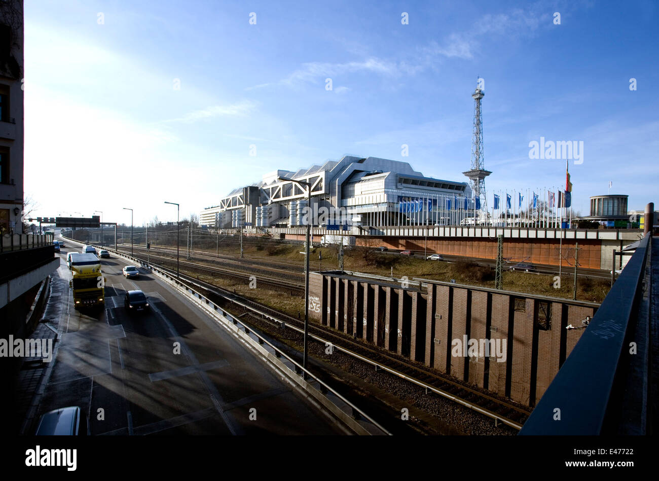 Centro congressi internazionale ICC Berlin Foto Stock