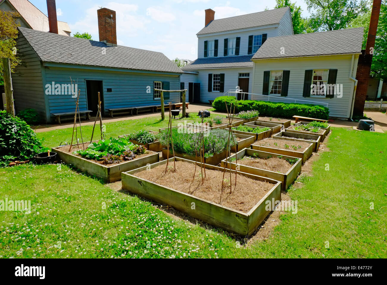 Costituzione dell'Alabama Villaggio Giardino delle Erbe Huntsville AL US STATI UNITI D'AMERICA Foto Stock