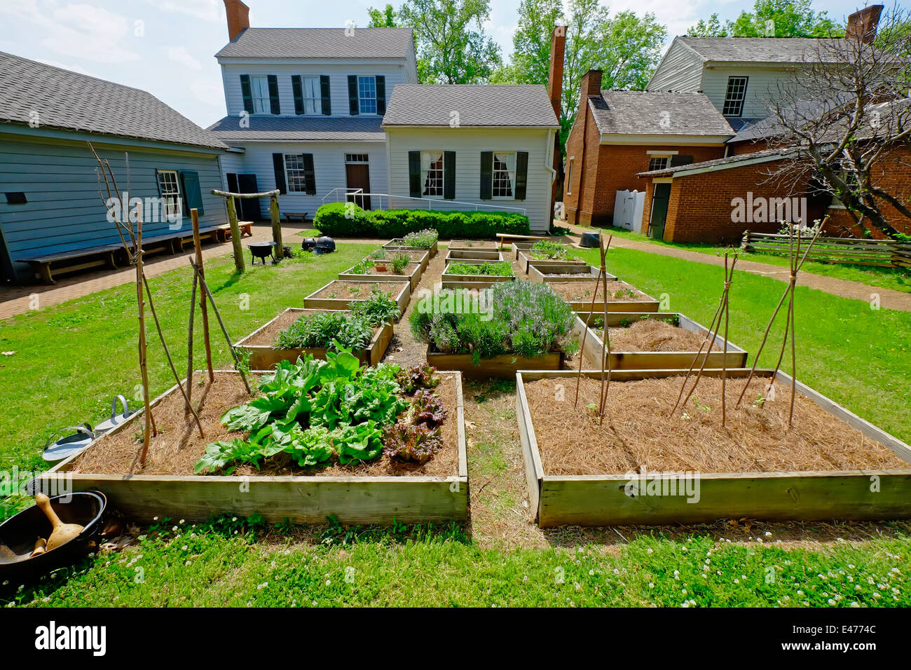 Costituzione dell'Alabama Villaggio Giardino delle Erbe Huntsville AL US STATI UNITI D'AMERICA Foto Stock