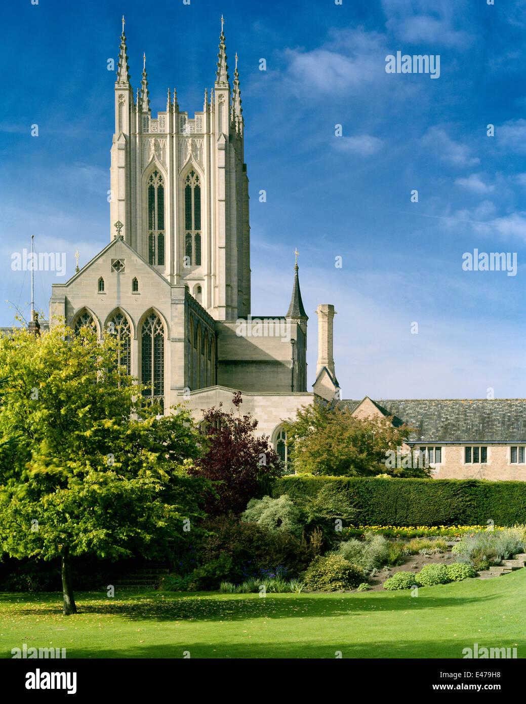 St Edmundsbury Cathedral, Bury St Edmunds Suffolk, Foto Stock