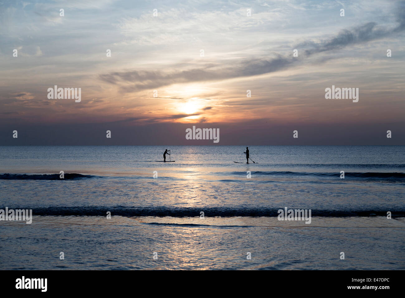 Spiaggia di Jacksonville in Florida Foto Stock