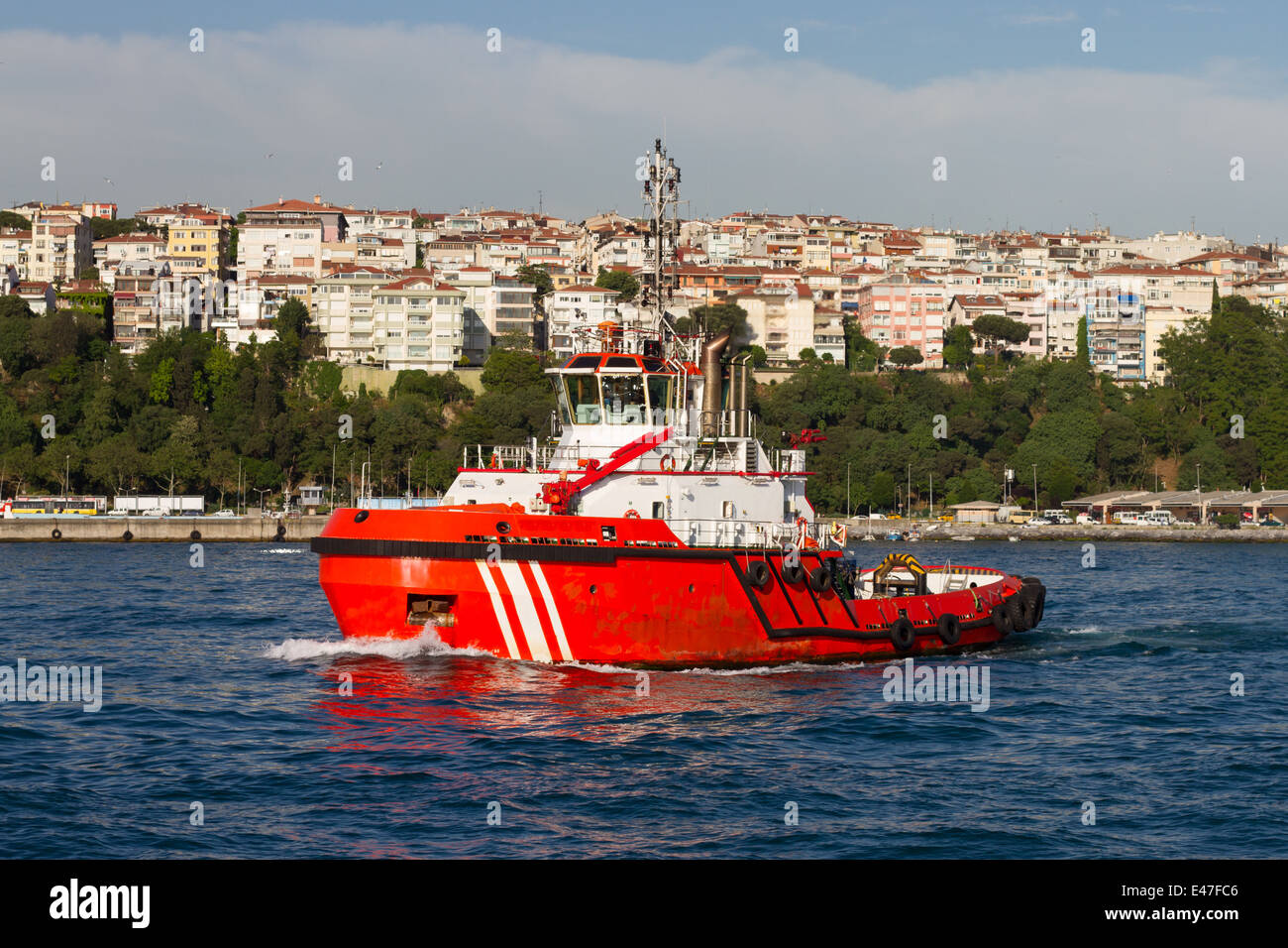 Sicurezza costiera nave Foto Stock