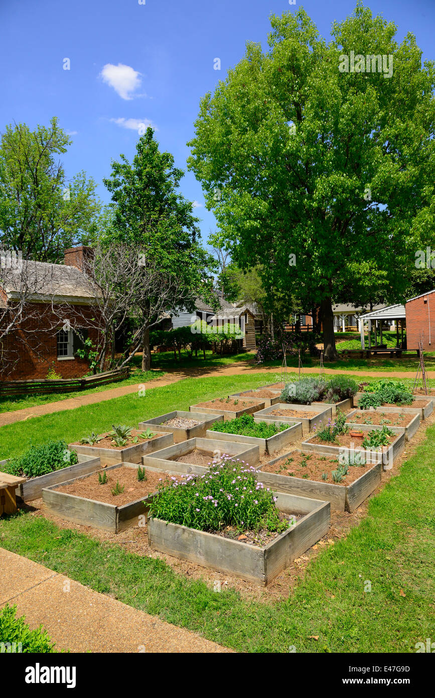 Costituzione dell'Alabama Villaggio Giardino delle Erbe Huntsville AL US STATI UNITI D'AMERICA Foto Stock