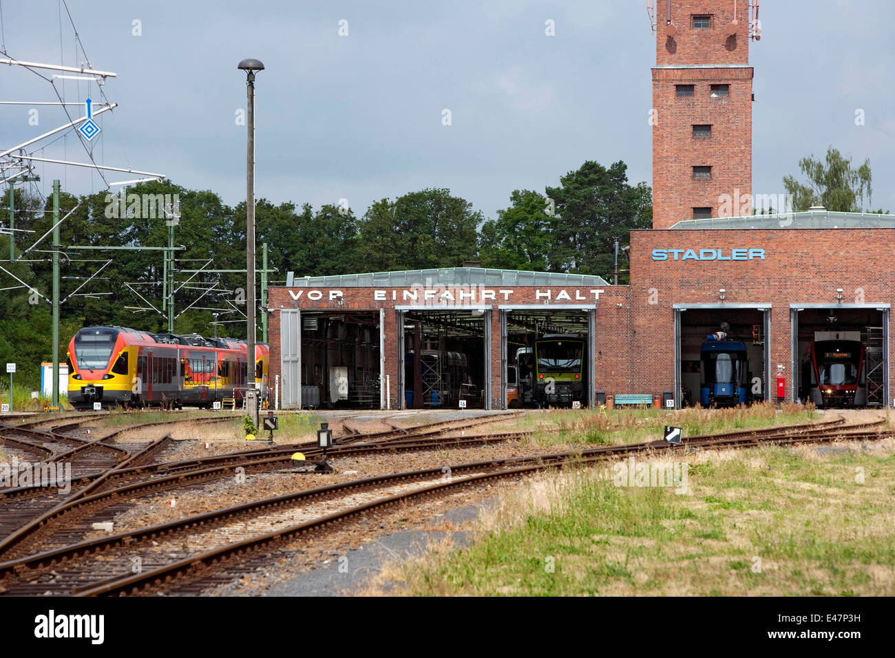 Stadler Test Center Velten Foto Stock