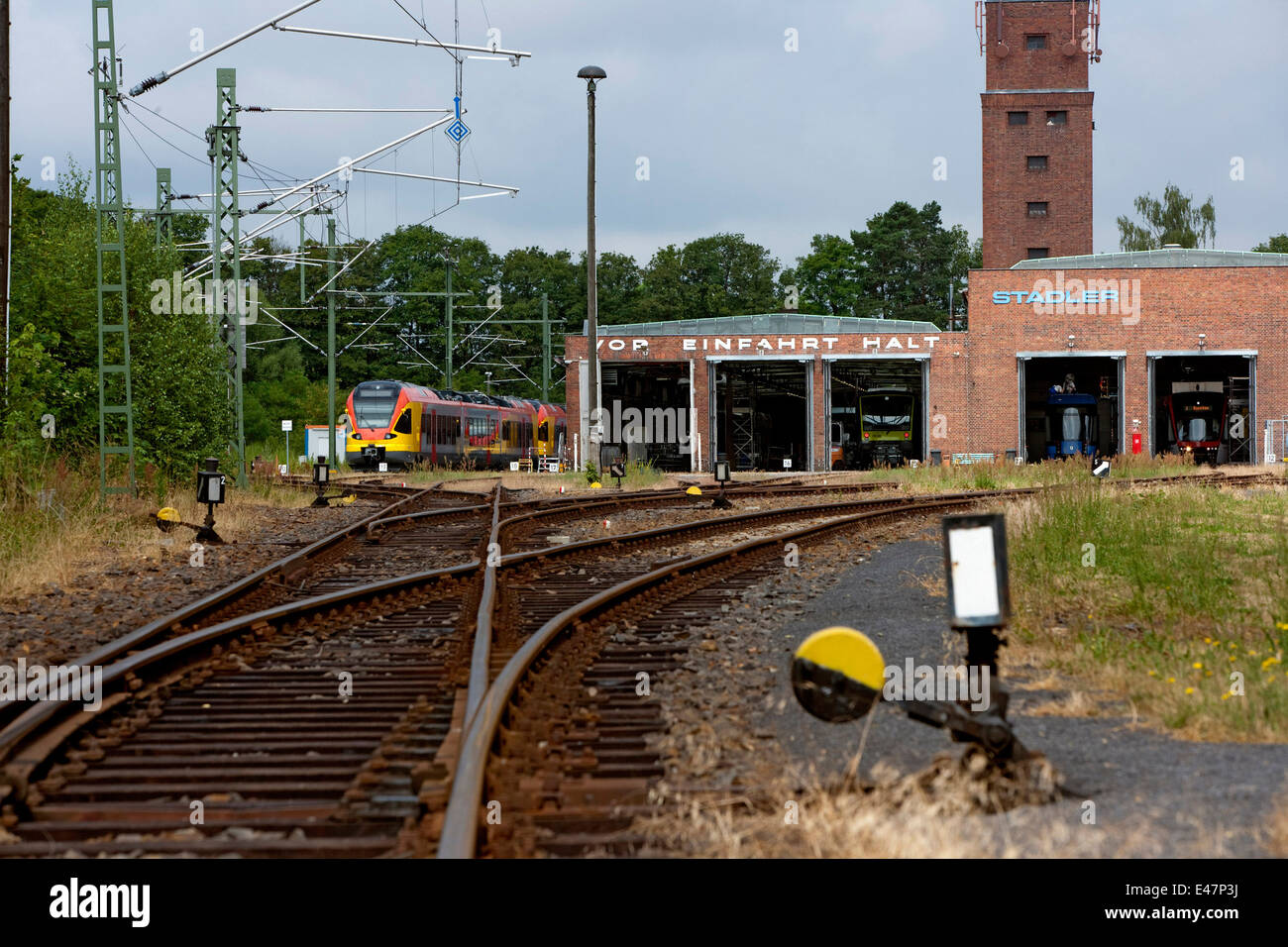 Stadler Test Center Velten Foto Stock