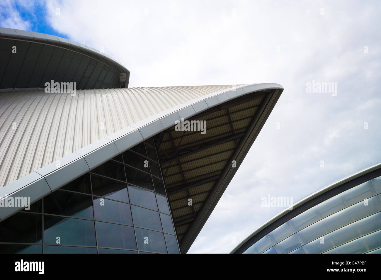 Scottish Exhibition and Conference Centre, SECC - l'armadillo - Glasgow 2014 Giochi del Commonwealth venue, Scotland, Regno Unito Foto Stock