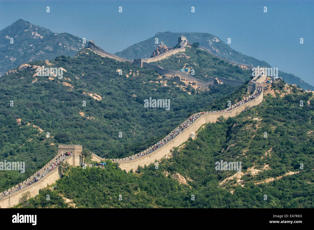 China Great Wall Chang Cheng Foto Stock