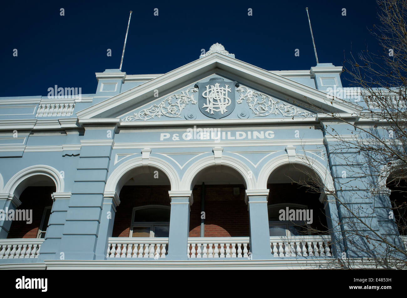 La P&O edificio in Fremantle, Western Australia. Si tratta di un patrimonio elencati nell edificio costruito nel 1903. Foto Stock
