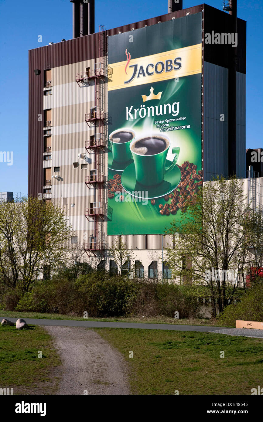 Kraft Foods Kaffeeroesterei Foto Stock