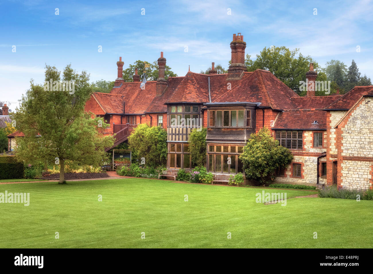 Gilbert White's House, le scie, Selborne, Hampshire, Inghilterra, Regno Unito Foto Stock