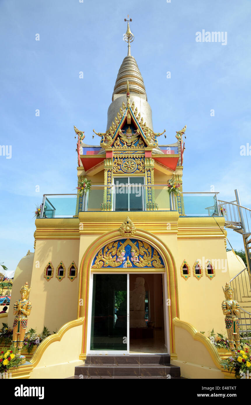 Pagoda Buddista tailandese Chetawan tempio, Petaling Jaya, Malaysia Foto Stock