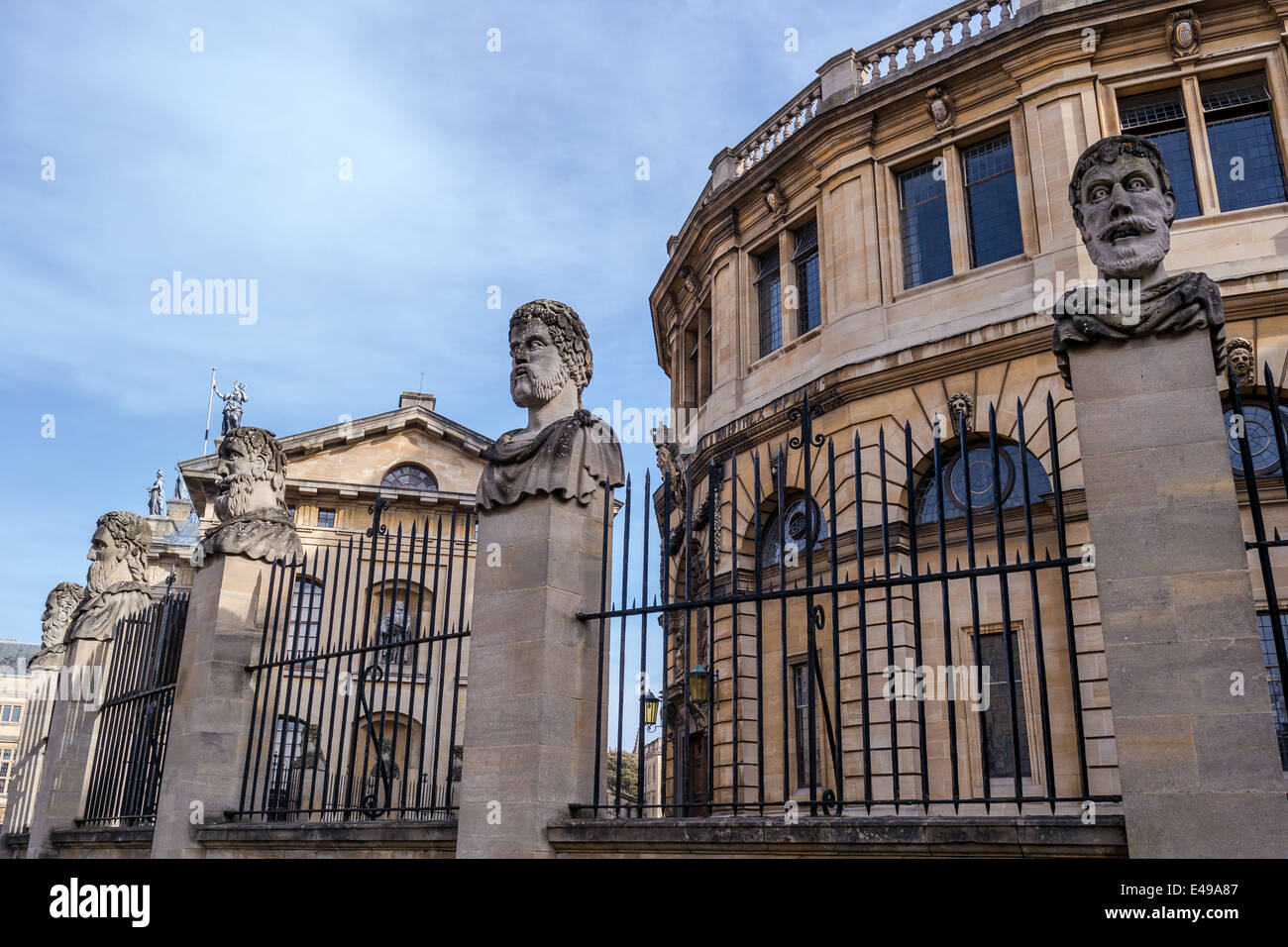 Sheldonian Theatre, Oxford, Regno Unito Foto Stock