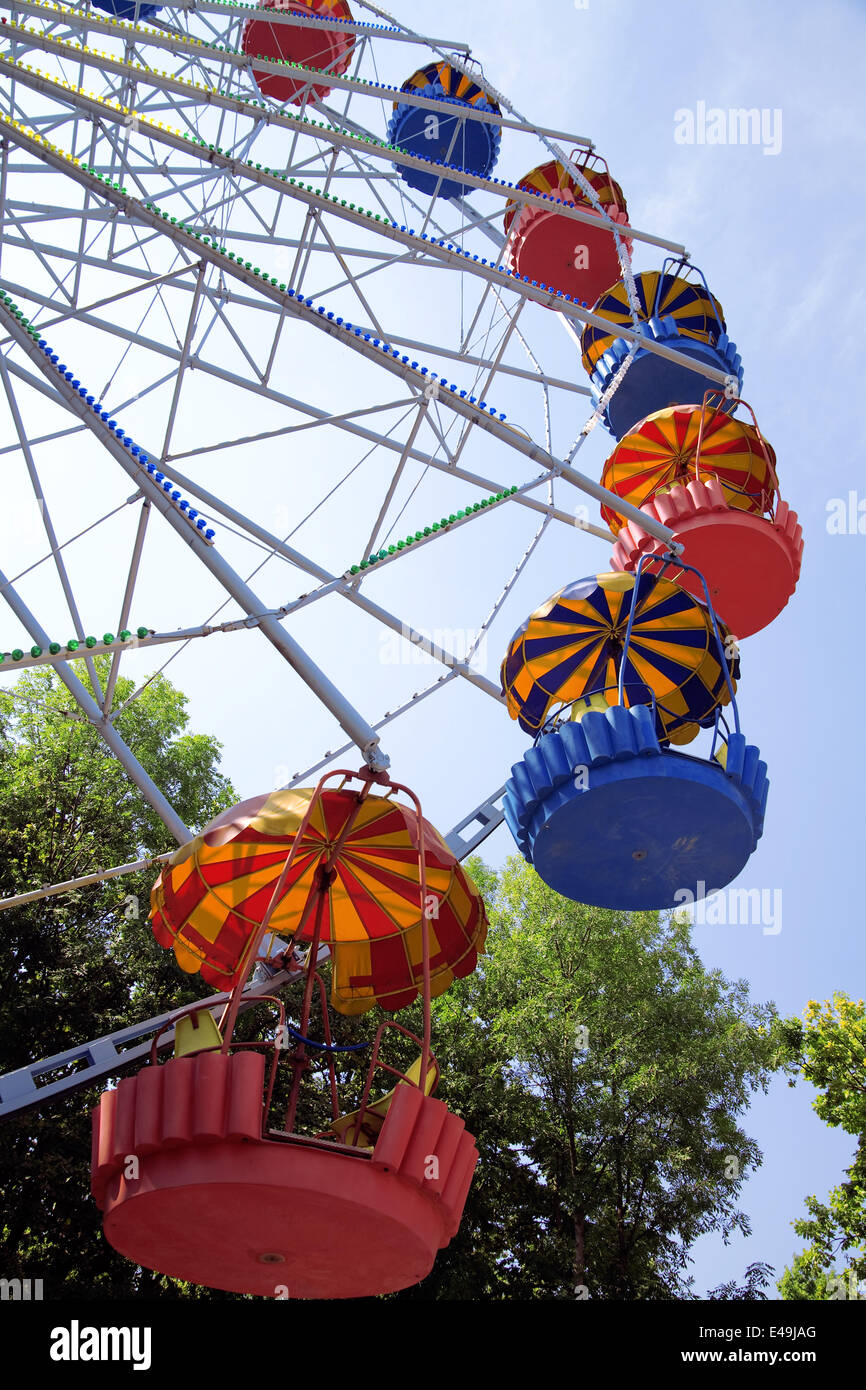 Attrazioni famose in posizione di parcheggio Foto Stock