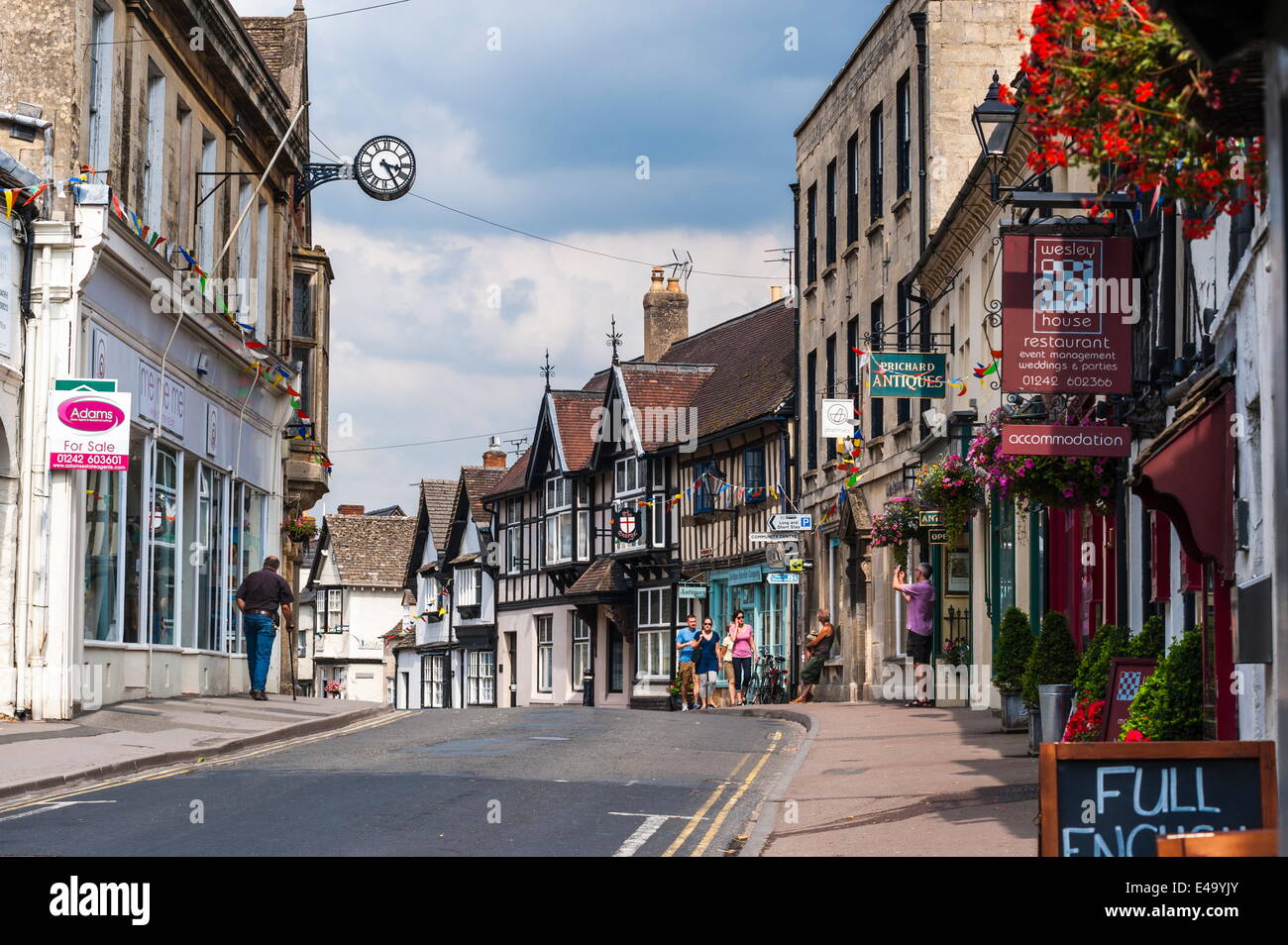 Winchcombe, il Costwolds, Gloucestershire, England, Regno Unito, Europa Foto Stock