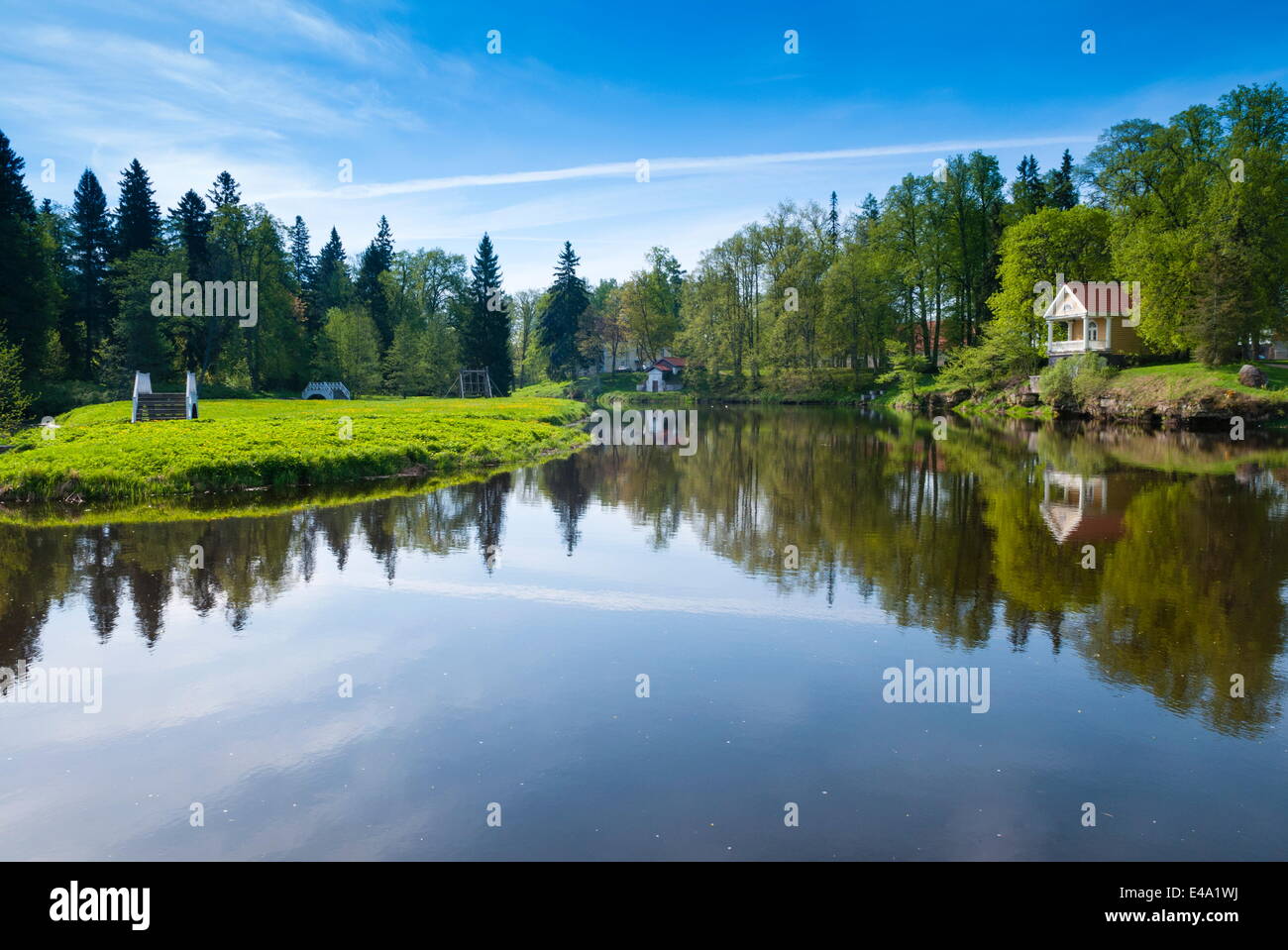 Vihula Manor Country Club and Spa, Vihula, Laane-Virumaa, Estonia, paesi baltici, Europa Foto Stock