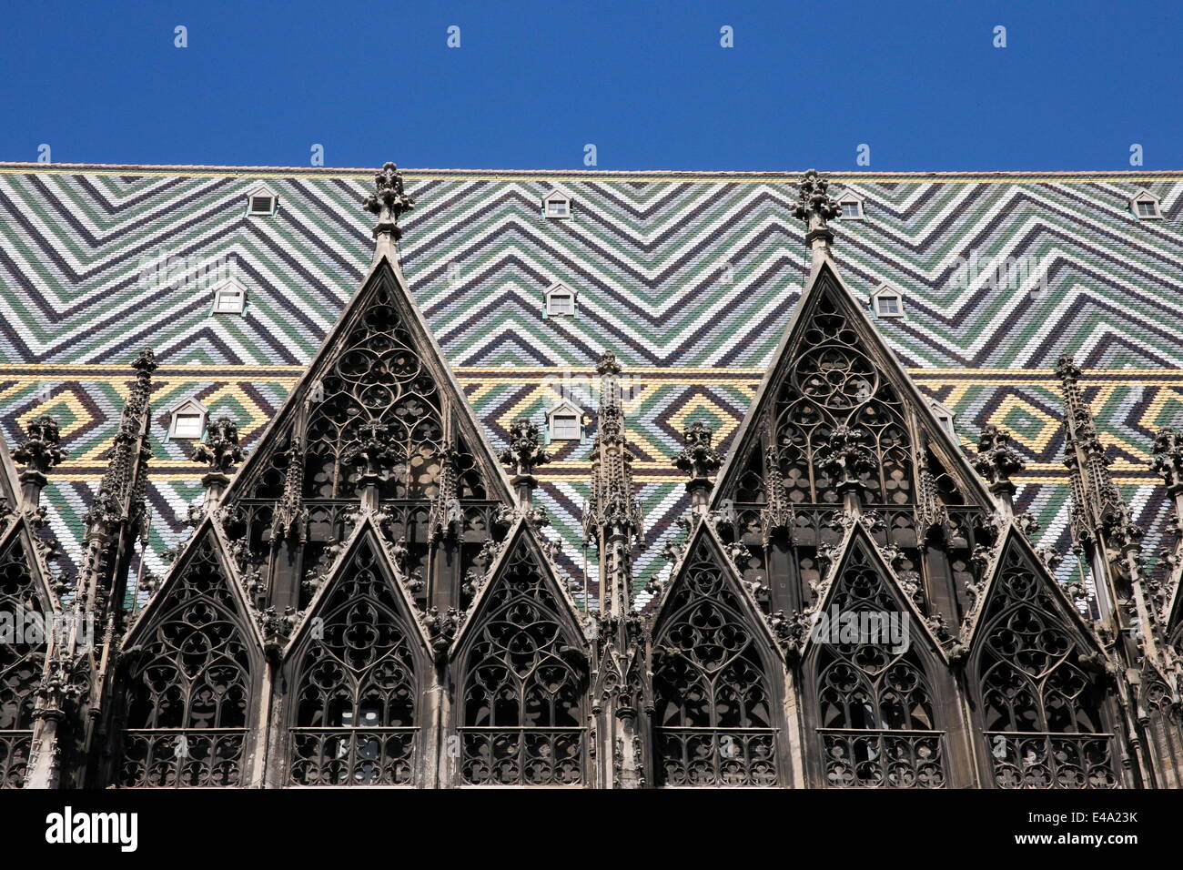 La cattedrale di Santo Stefano a Vienna, in Austria, Europa Foto Stock