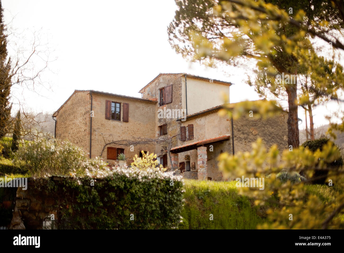 L'Italia, Toscana, Volterra, country house Foto Stock