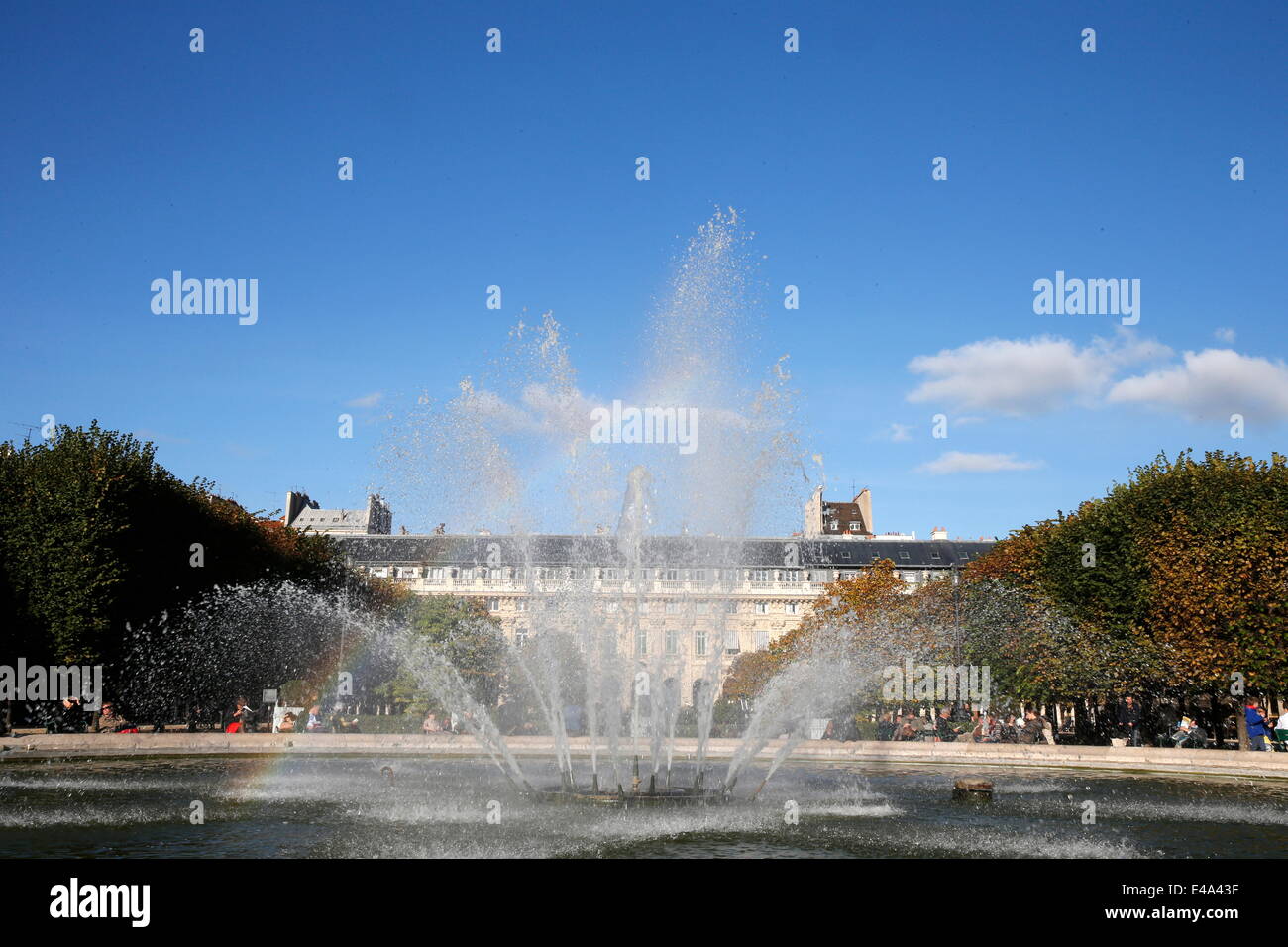 Palais-Royal giardini, Parigi, Francia, Europa Foto Stock