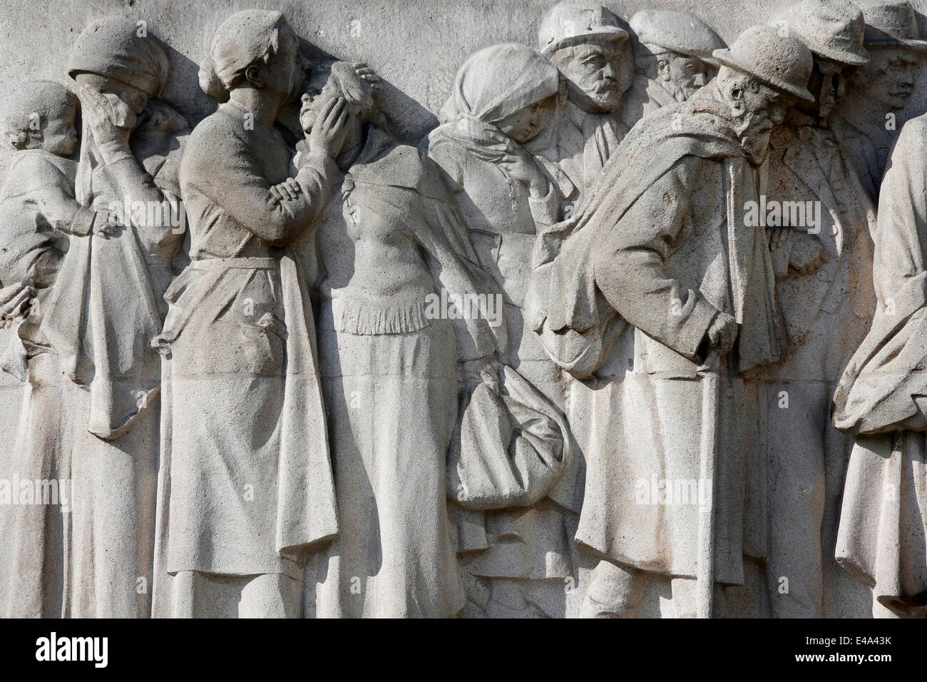 La guerra mondiale I memorial a Lille, Nord, Francia, Europa Foto Stock