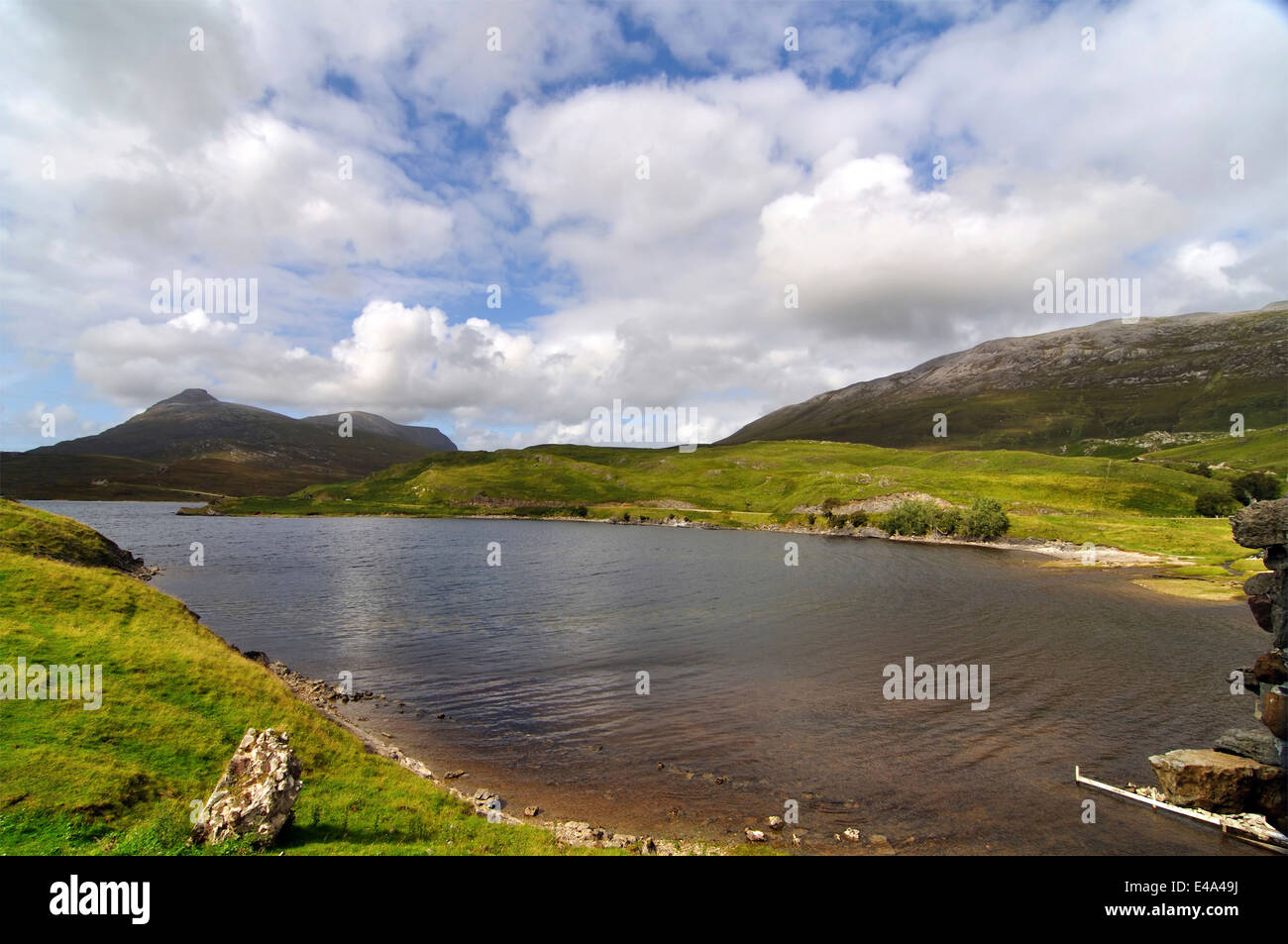 Regno Unito, Scozia, Vista delle Highlands Foto Stock