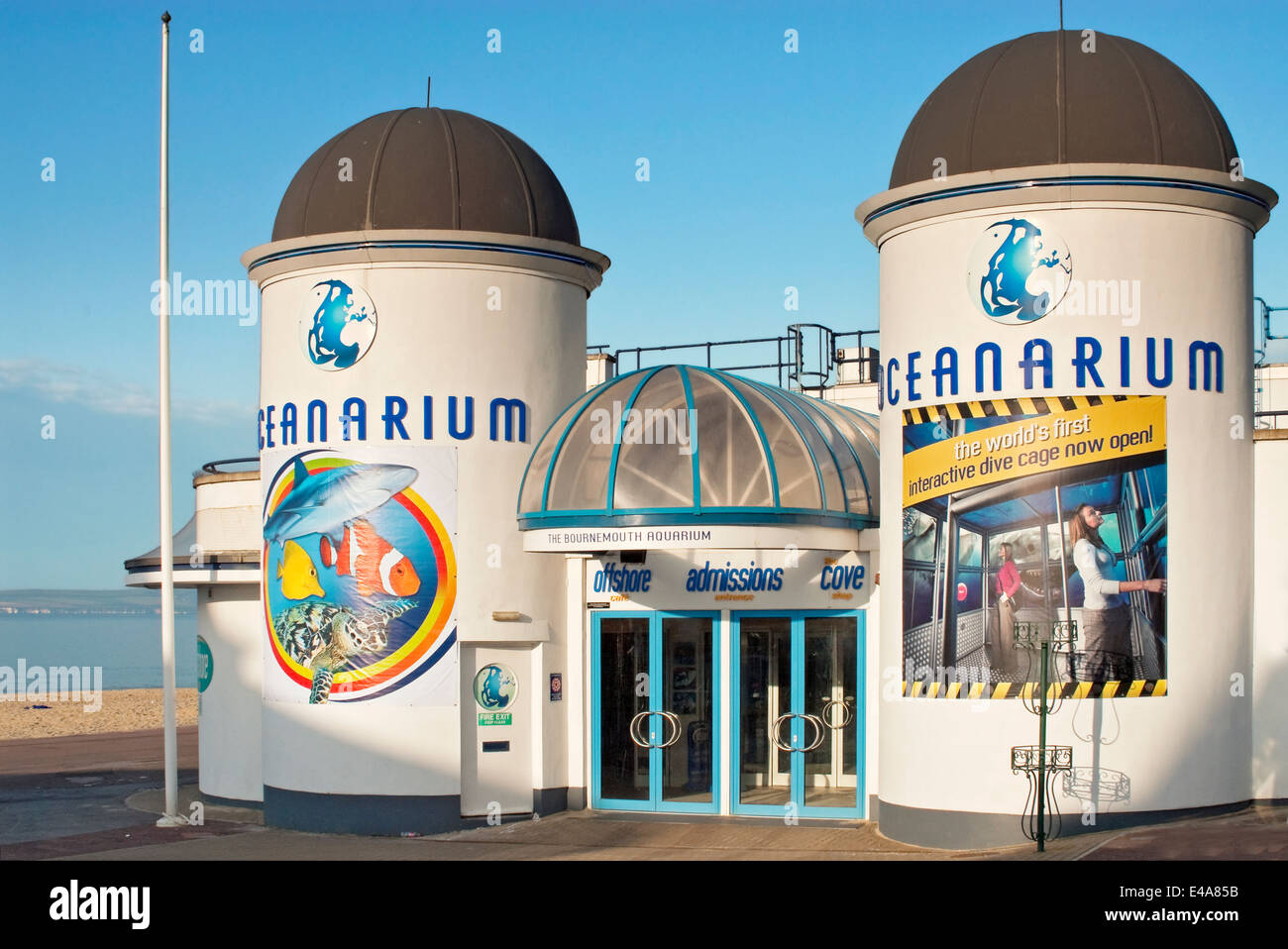 Bournemouth Oceanarium, Dorset, l'Inghilterra del sud. Foto Stock