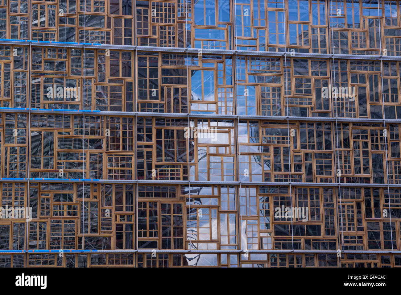 Il Belgio, Bruxelles, Commissione europea, anteriore del Consilium Foto Stock