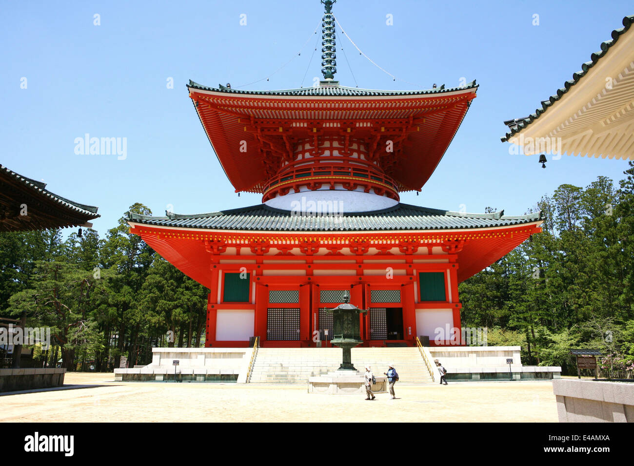 Dai complessi Garan Koyasan Koya Giappone Foto Stock
