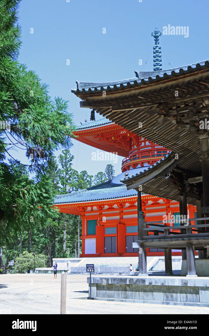 Parte della IAM Garan complesso Koyasan in Giappone Foto Stock