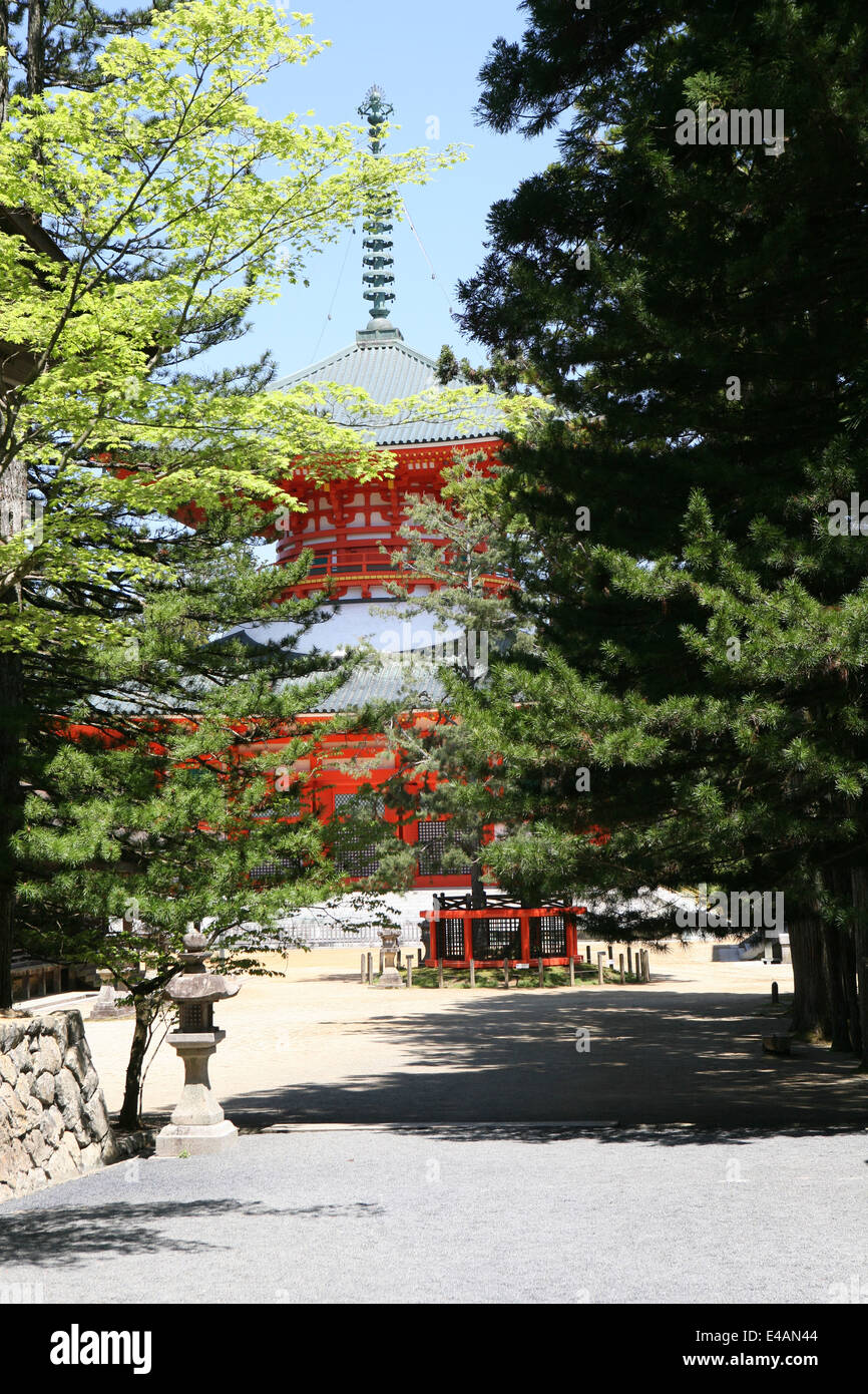Parte della IAM Garan complesso Koyasan in Giappone Foto Stock