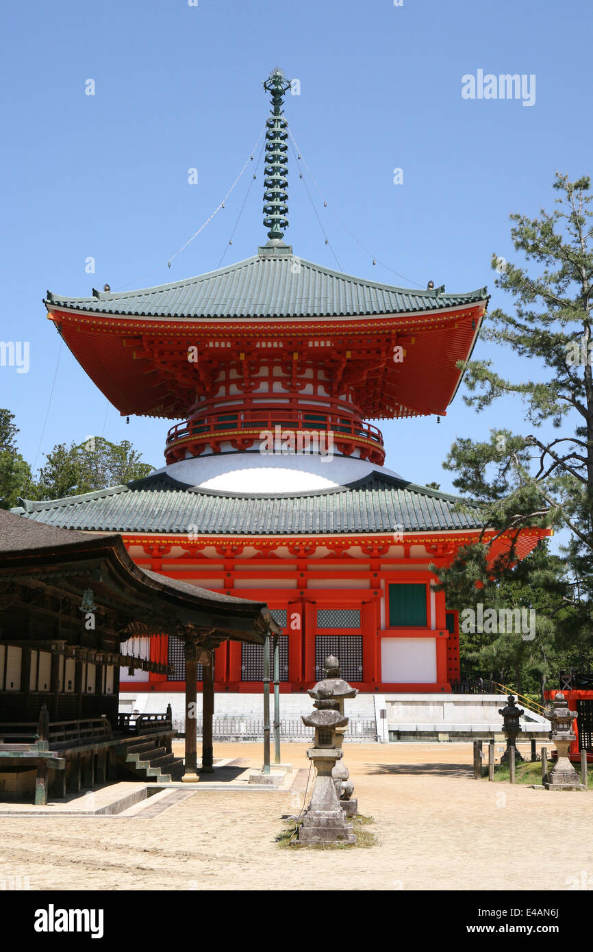 Parte della IAM Garan complesso Koyasan in Giappone Foto Stock