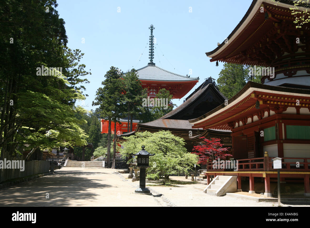 Parte della IAM Garan complesso Koyasan in Giappone Foto Stock