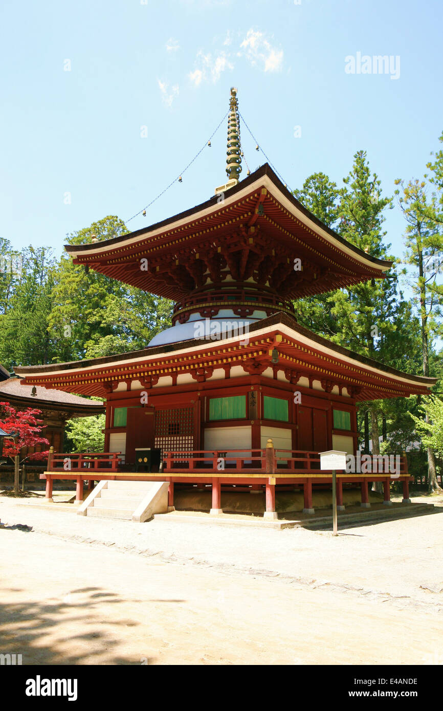 Parte della IAM Garan complesso Koyasan in Giappone Foto Stock