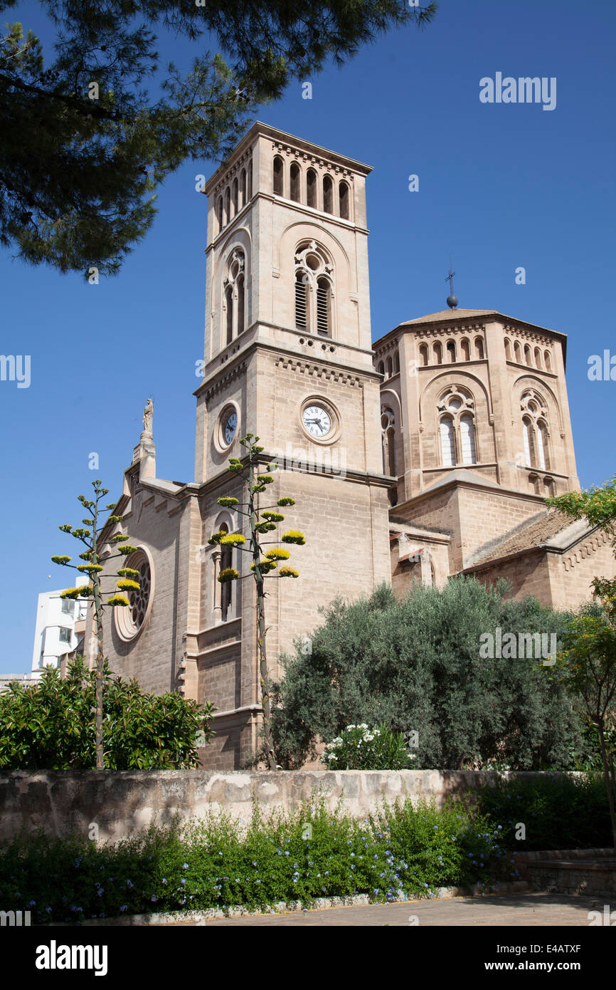 Chiesa San Magín Palma de Mallorca Foto Stock