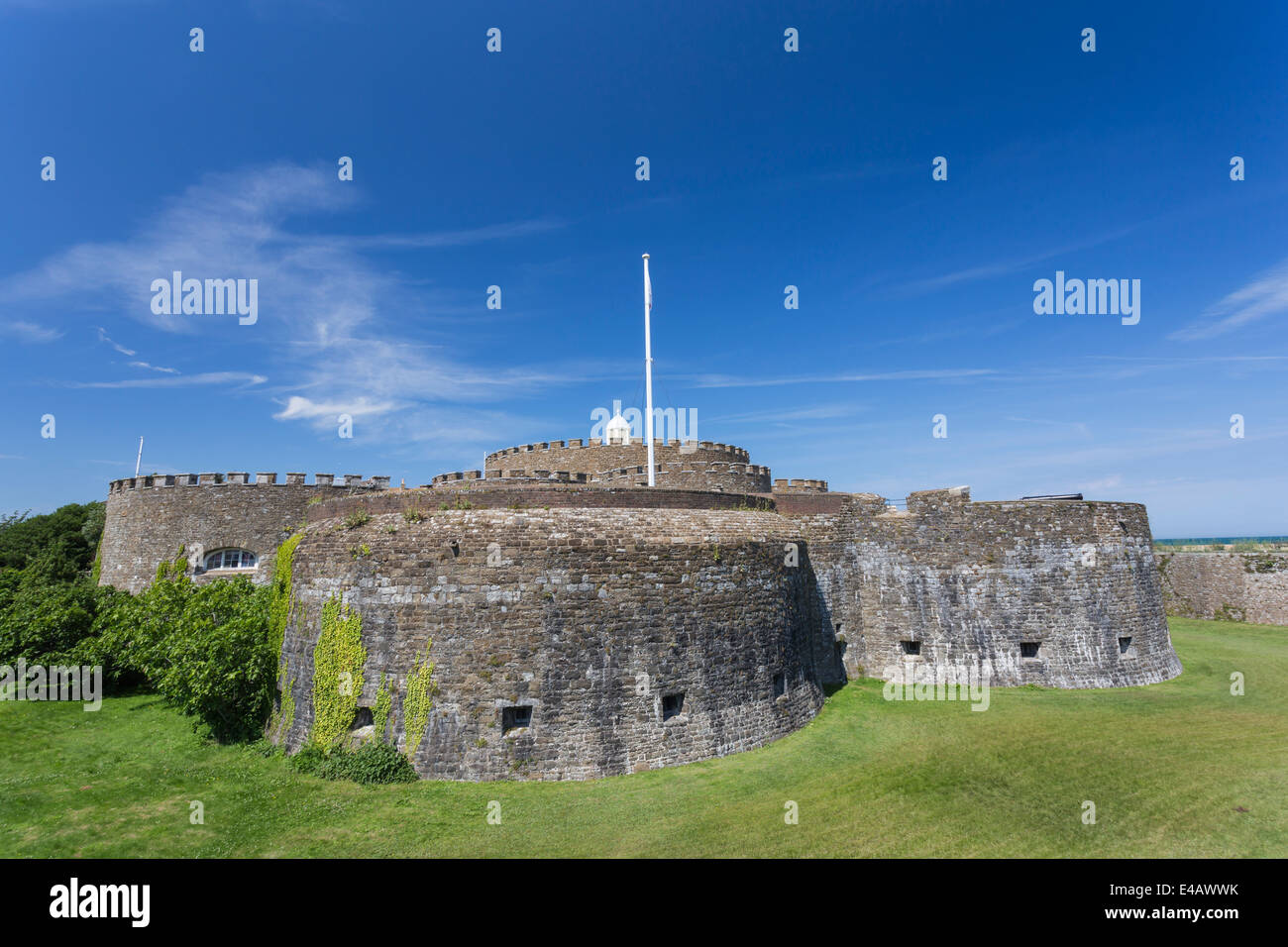 Deal Castle Kent Foto Stock