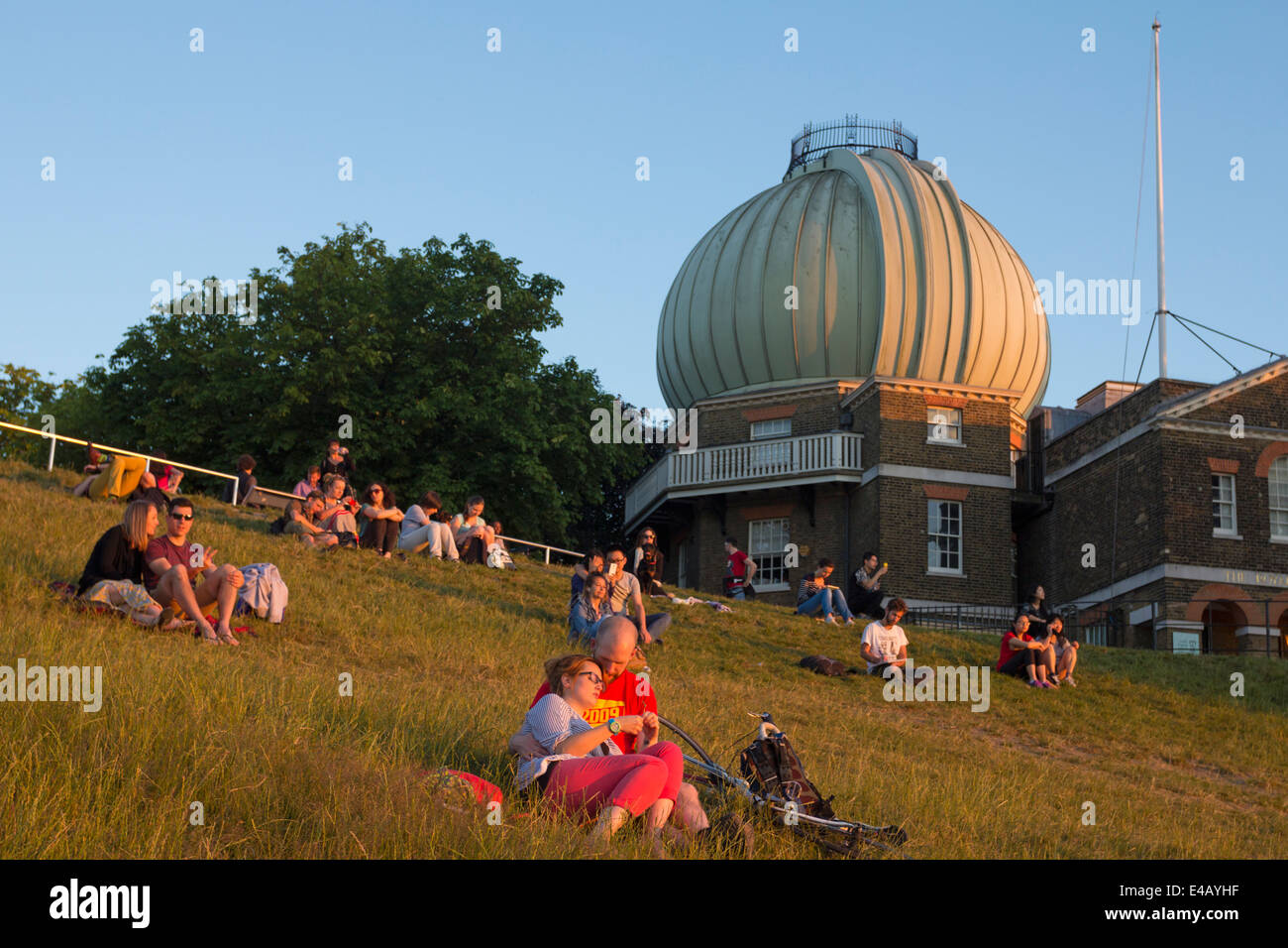 Royal Observatory - parco di Greenwich - Londra Foto Stock