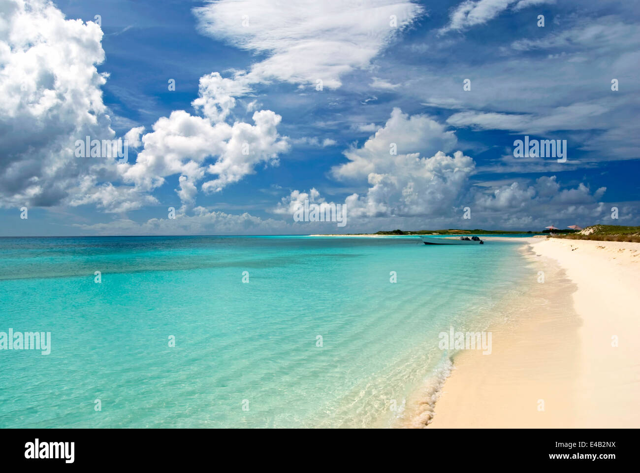 Arcipelago di Los Roques PARCO NAZIONALE, è un bellissimo arcipelago di piccole isole coralline situato nel mare dei Caraibi Foto Stock