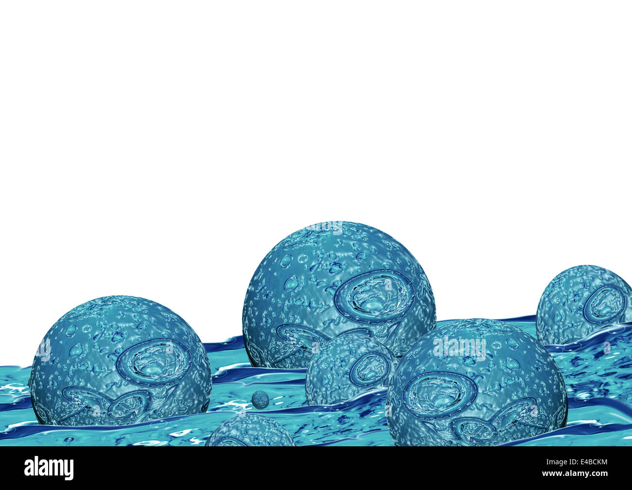 formula di acqua Foto Stock