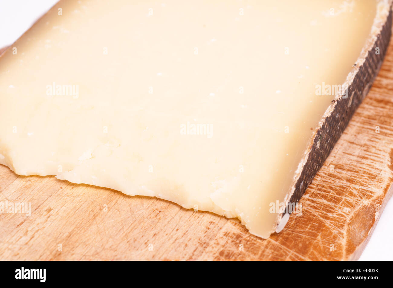 Formaggio gruviera close-up Foto Stock