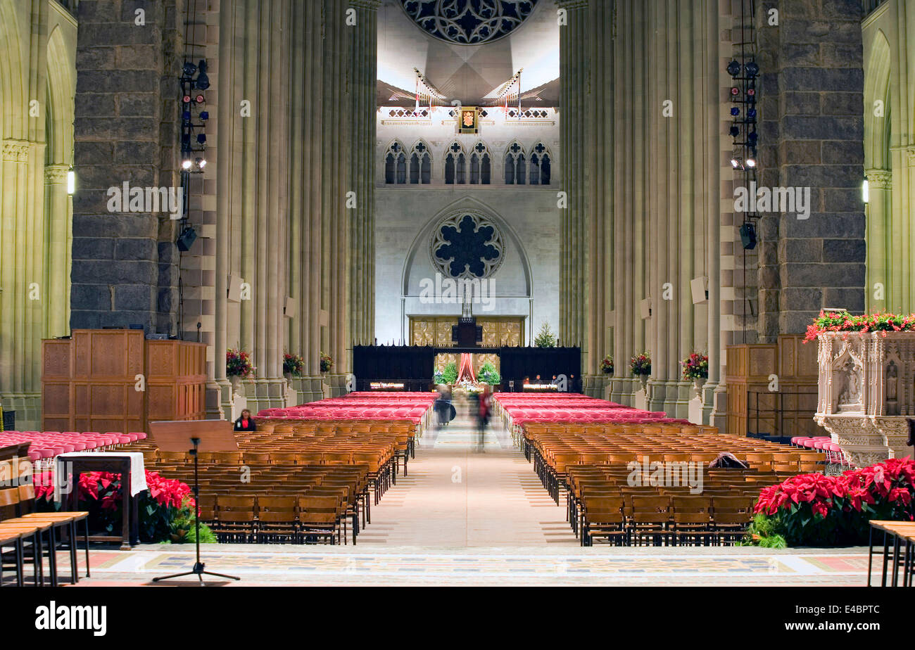 La Cattedrale di San Giovanni il divino. Amsterdam Avenue New York, NY (tra West 110th Street e 113 Street). Foto Stock