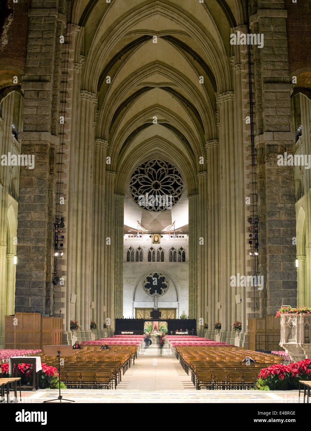 La Cattedrale di San Giovanni il divino. Amsterdam Avenue New York, NY (tra West 110th Street e 113 Street). Foto Stock