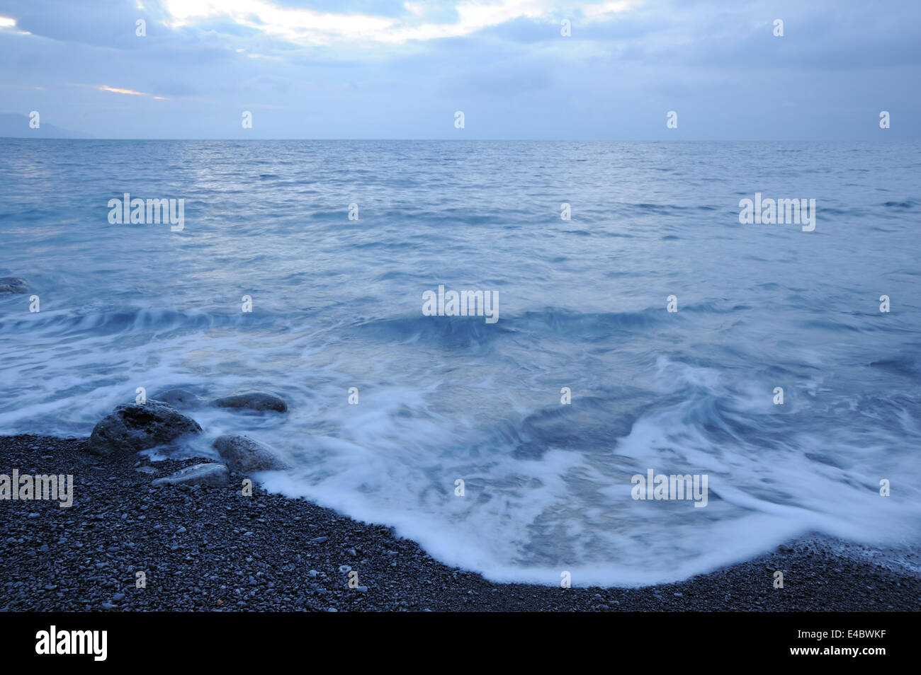 Spuma del mare Foto Stock