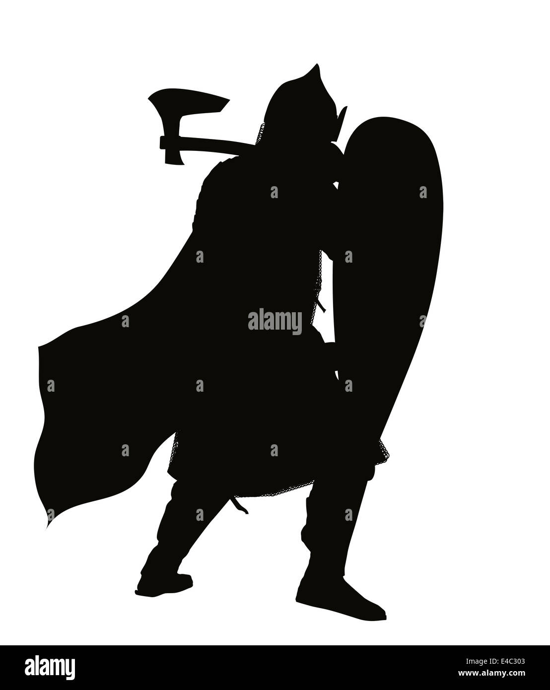 Guerriero Slavo Foto Stock Guerriero Slavo Foto Stock