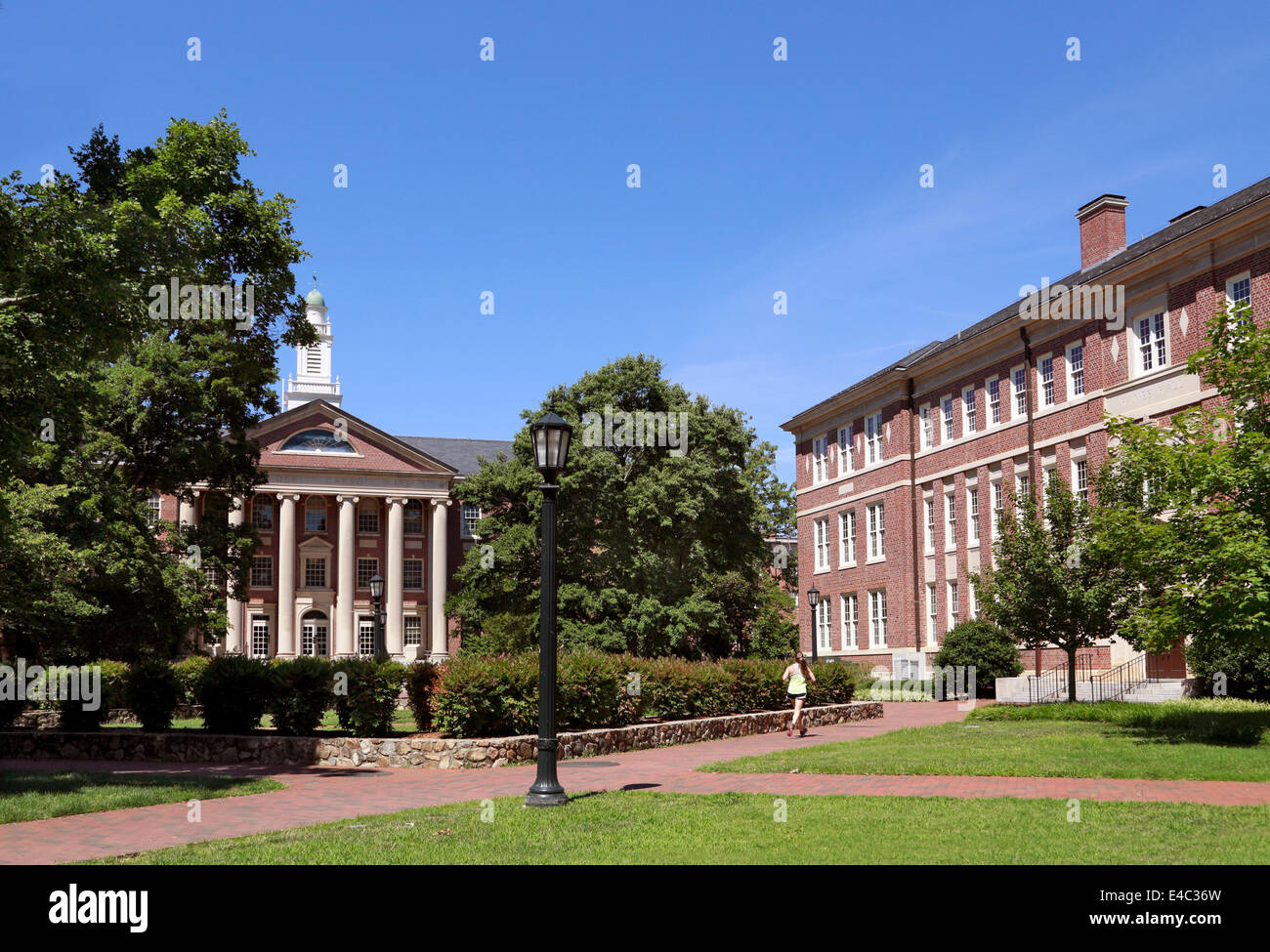 Università della North Carolina a Chapel Hill, UNC, campus. Foto Stock