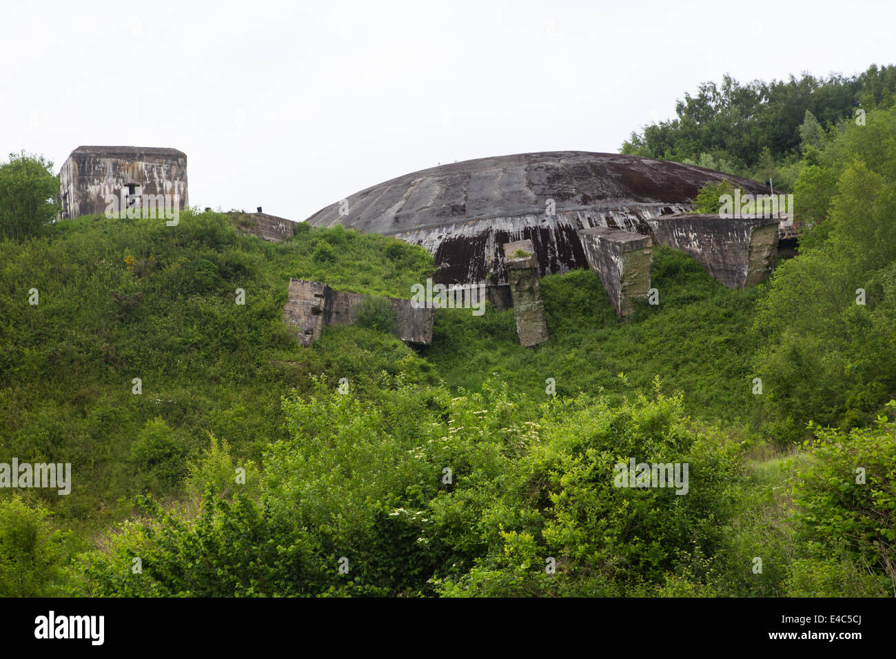 La Coupole, una seconda guerra mondiale bunker complesso nel dipartimento del Pas-de-Calais del nord della Francia Foto Stock