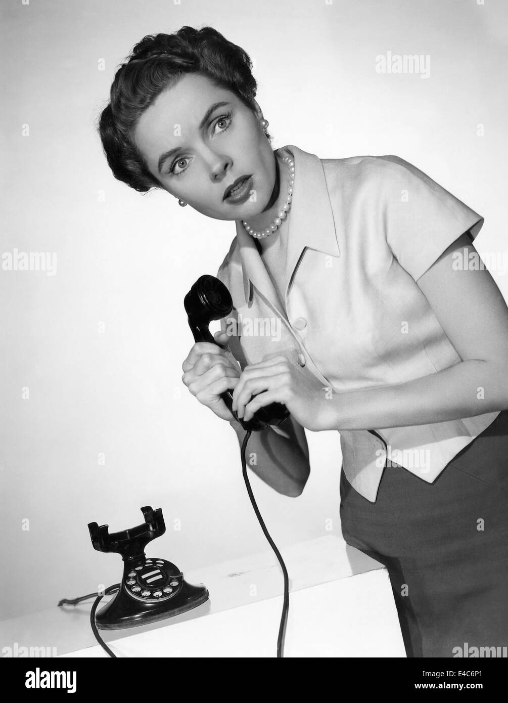 Jane Wyatt, Ritratto di pubblicità per i film, 'avvocato penalista', 1951 Foto Stock