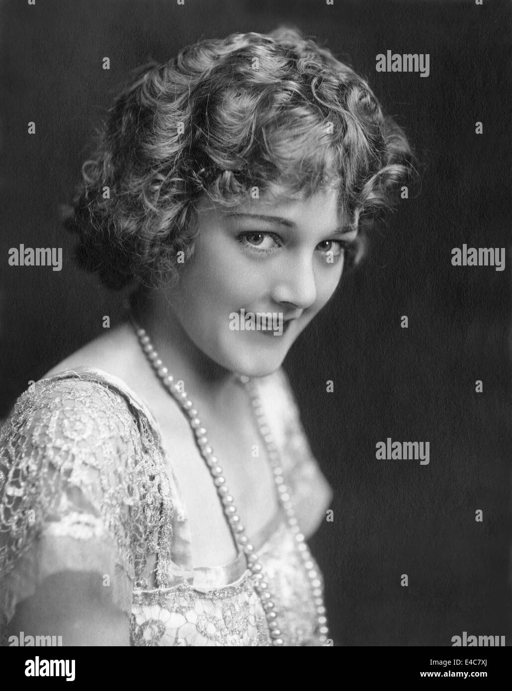 Juanita Hansen, American Film Muto attrice, Ritratto, circa 1920 Foto Stock