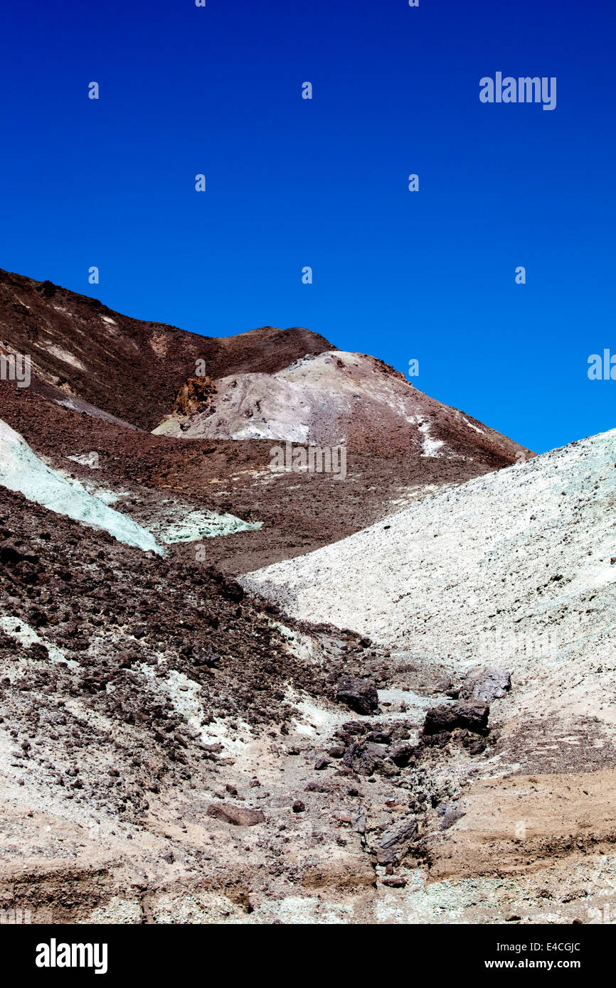 Artisti Drive, Parco Nazionale della Valle della Morte, CALIFORNIA, STATI UNITI D'AMERICA Foto Stock