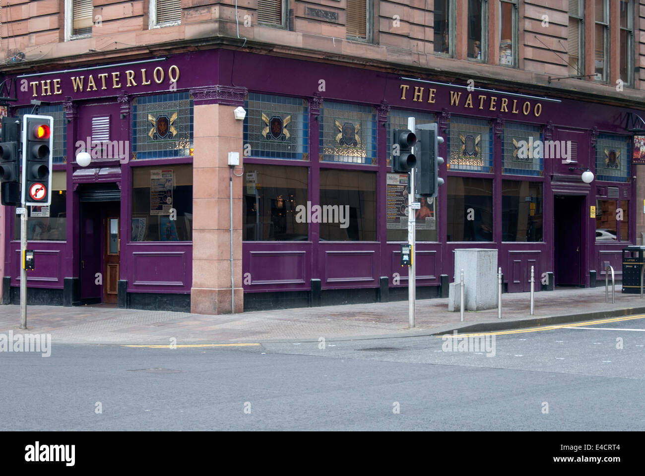 Il bar Waterloo Argyle Street City Centre Glasgow Foto Stock